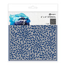 Simon Hurley Create. Layering Stencil Set 6" x 6" - Painted Petals