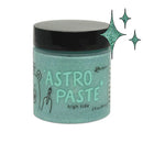 Jar of 'Astro Paste' with black lid on a white background
