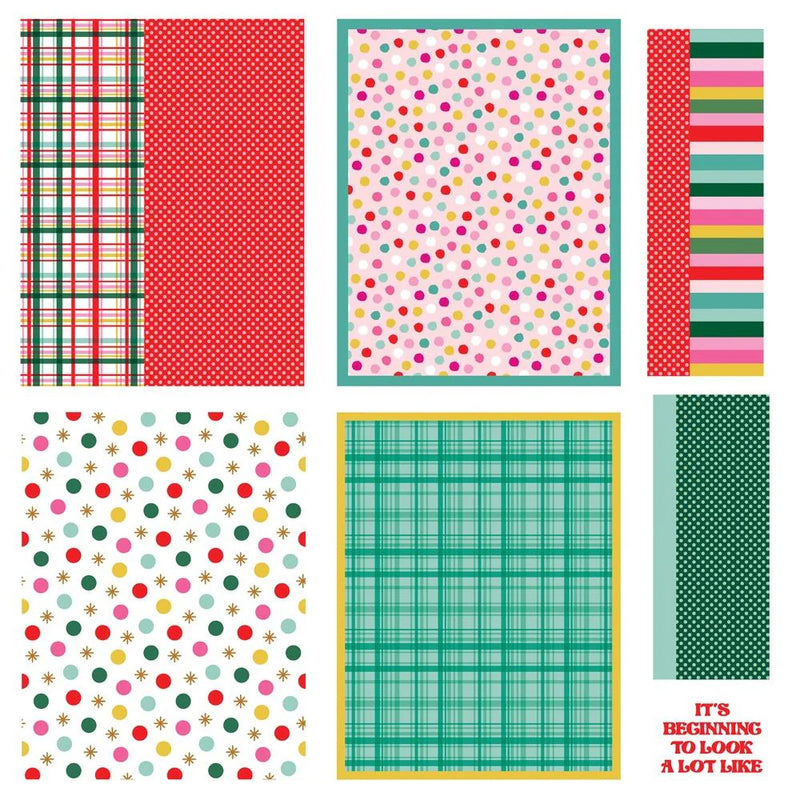 Simple Stories Simple Cards Card Kit Hard Candy Christmas
