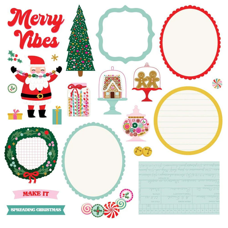 Simple Stories Simple Cards Card Kit Hard Candy Christmas