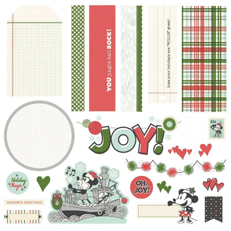 Simple Stories Simple Cards Card Kit Say Cheese Classic Mouse Christmas