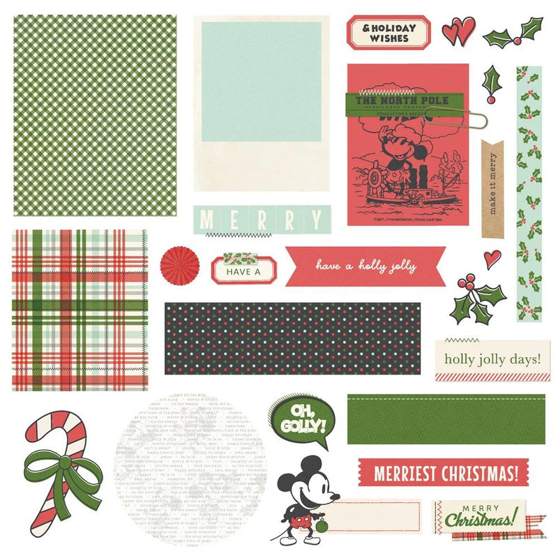 Simple Stories Simple Cards Card Kit Say Cheese Classic Mouse Christmas