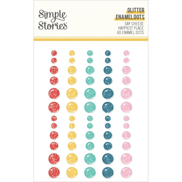 Simple Stories – Glitter Enamel Dots