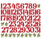 Simple Vintage Believe Bits & Pieces Die-Cuts Number
