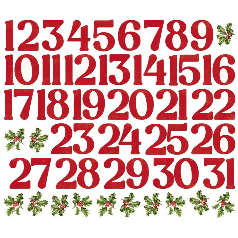 Simple Vintage Believe Bits & Pieces Die-Cuts Number
