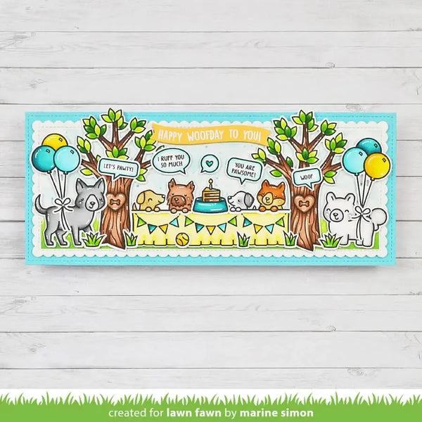 Lawn Cuts Custom Craft Dies - Simply Celebrate Hangouts