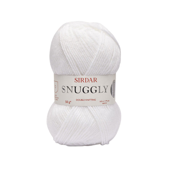 Sirdar Snuggly Double Knitting Yarn 50g - White