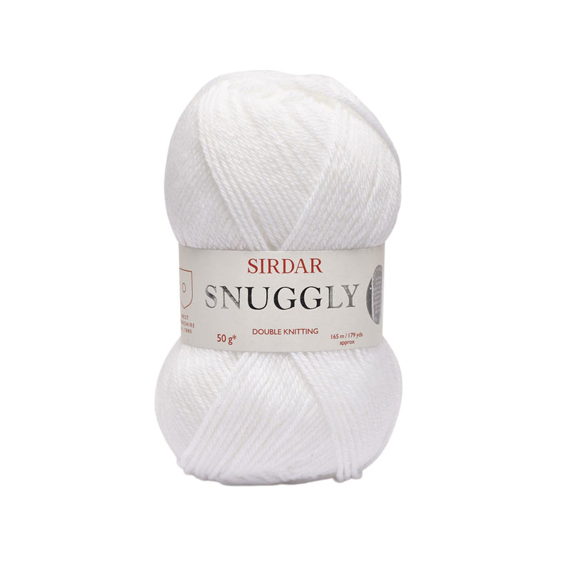 Sirdar Snuggly Double Knitting Yarn 50g - White