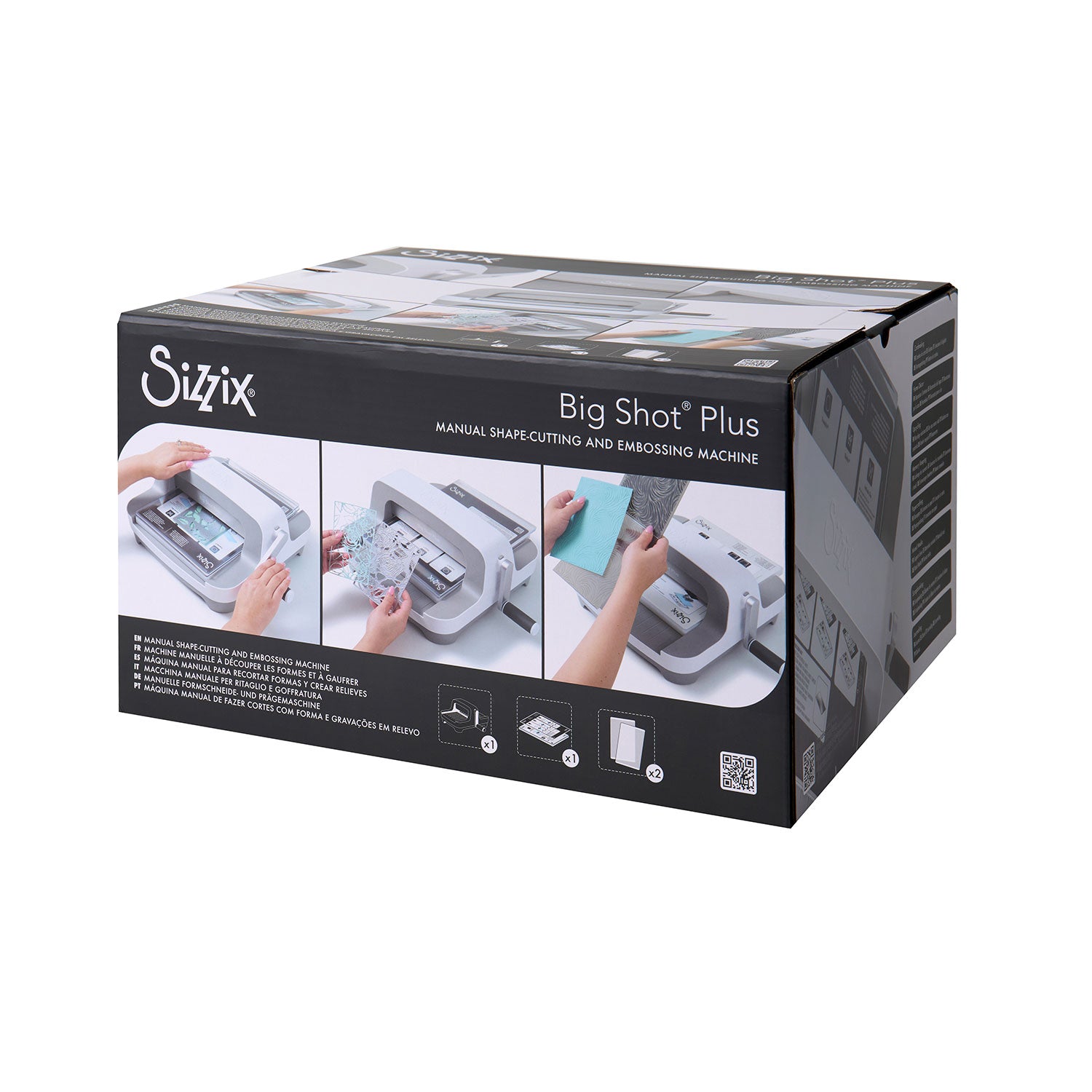 Sizzix Big Shot Plus Machine – Die Cutting & Embossing Tool for