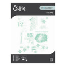Sizzix Clear Stamps Set 11/Pkg by 49 & Market - Holiday Textures