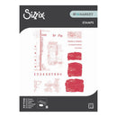 Sizzix Clear Stamps Set 24/Pkg by 49 & Market - Wings & Things