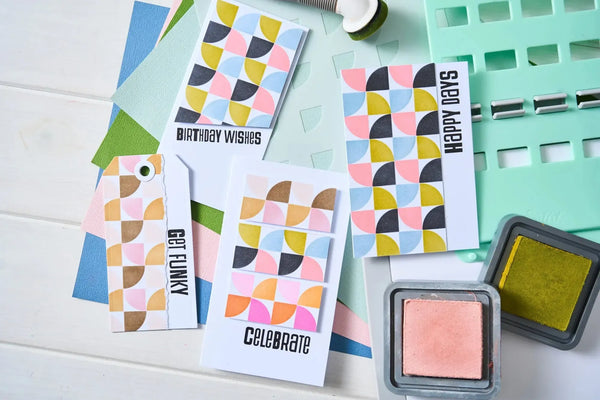 Sizzix Rotating Stencil By Sizzix 1/Pkg - Candy Kitsch