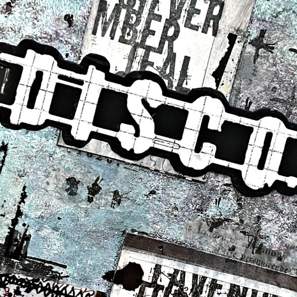 Sizzix Multi-Level Embossing Folder By Seth Apter - Dot Matrix