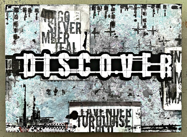 Sizzix Multi-Level Embossing Folder By Seth Apter - Dot Matrix