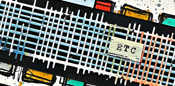 Sizzix Multi-Level Embossing Folder By Seth Apter - Dot Matrix