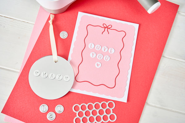 Sizzix Thinlits Die Set by Letters by Shells 34/Pkg - Alphabet Beads
