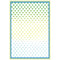 Sizzix 3-D Textured Impressions Embossing Folder w/A6 Stencil By Stacey Park - Rock the Dots