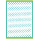 Sizzix 3-D Textured Impressions Embossing Folder w/A6 Stencil By Stacey Park - Rock the Dots