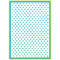 Sizzix 3-D Textured Impressions Embossing Folder w/A6 Stencil By Stacey Park - Rock the Dots