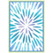 Sizzix 3-D Textured Impressions Embossing Folder w/A6 Stencil By Stacey Park - Burst of Bright