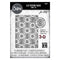 Sizzix 3D Texture Fades A5 Embossing Folder By Tim Holtz - Kaleidoscope