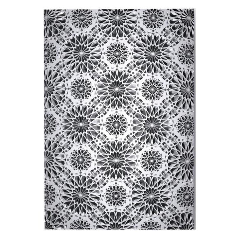 Sizzix 3D Texture Fades A5 Embossing Folder By Tim Holtz - Kaleidoscope