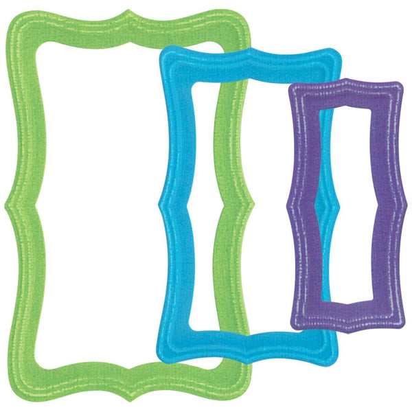 Sizzix Framelits Die Set By Stacey Park 8/Pkg - Fanciful Framelits Reversed, Doris Dotted Top Note