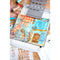 Sizzix Studio A5 Clear Stamp and Stencil Set By Mark Montano - Build It