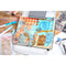 Sizzix Studio A5 Clear Stamp and Stencil Set By Mark Montano - Build It