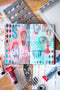 Sizzix Studio A5 Clear Stamp and Stencil Set By Mark Montano - My Favorite Things