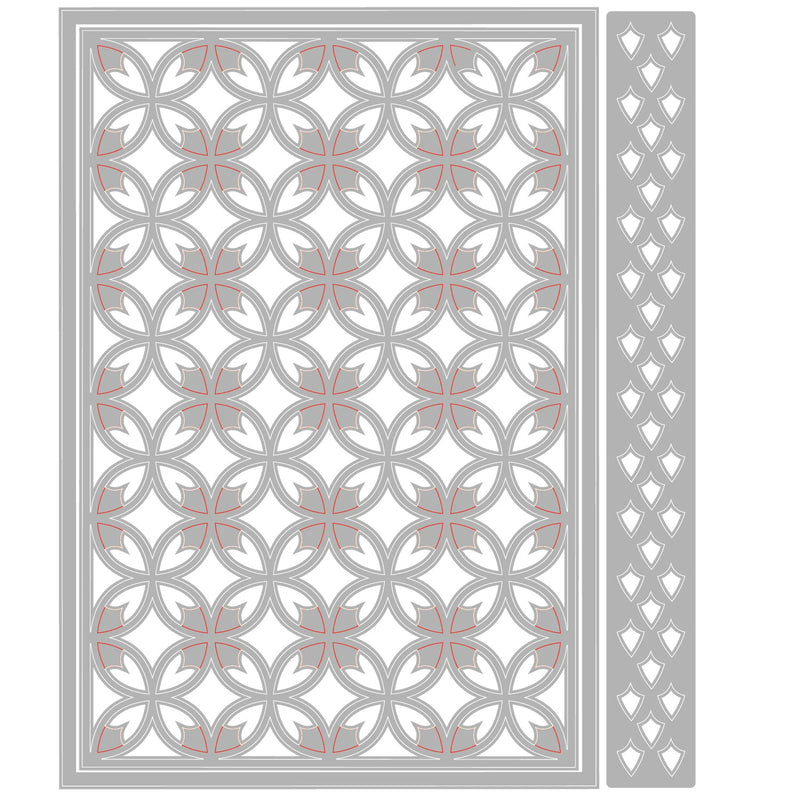 Sizzix Thinlits Die Set By Stacey Park 3/Pkg - Wrappings & Trim Front