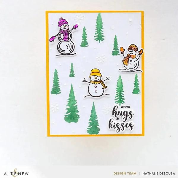 Altenew Dynamic Duo: Snowy Delight Add-On Die Set*