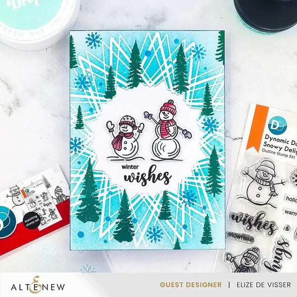 Altenew Dynamic Duo: Snowy Delight Builder Stencil Set*