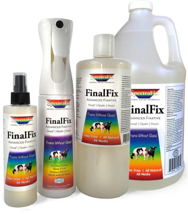 SpectraFix FinalFix Pump Spray Bottle 8oz - Advanced Fixative