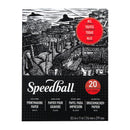 Speedball Printmaking Paper Pad 8.5"x 11"  - White 20 Sheets