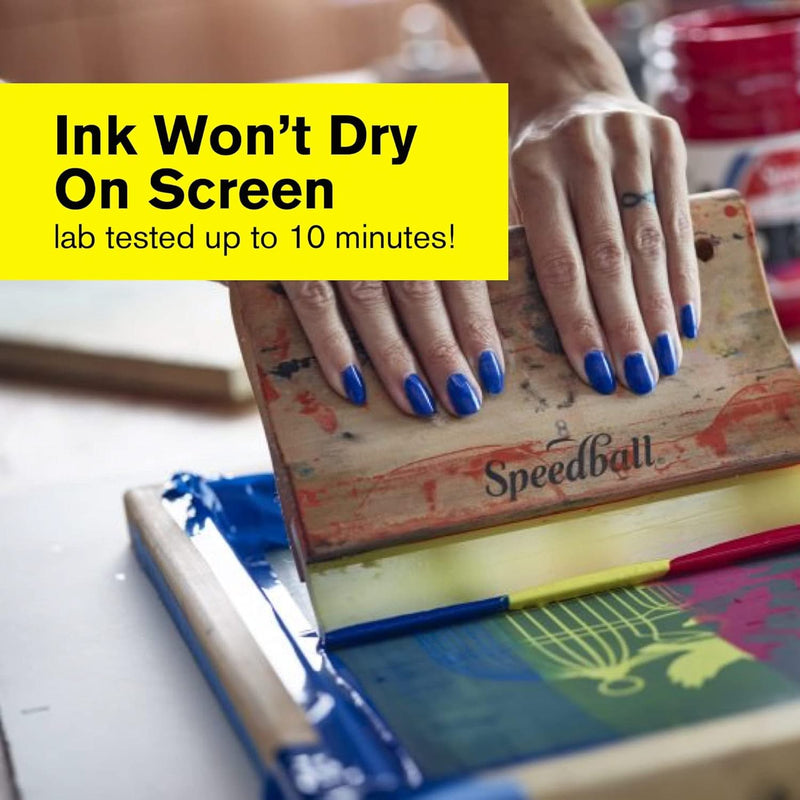 Speedball Fabric Screen Printing Ink 236ml - Peacock Blue