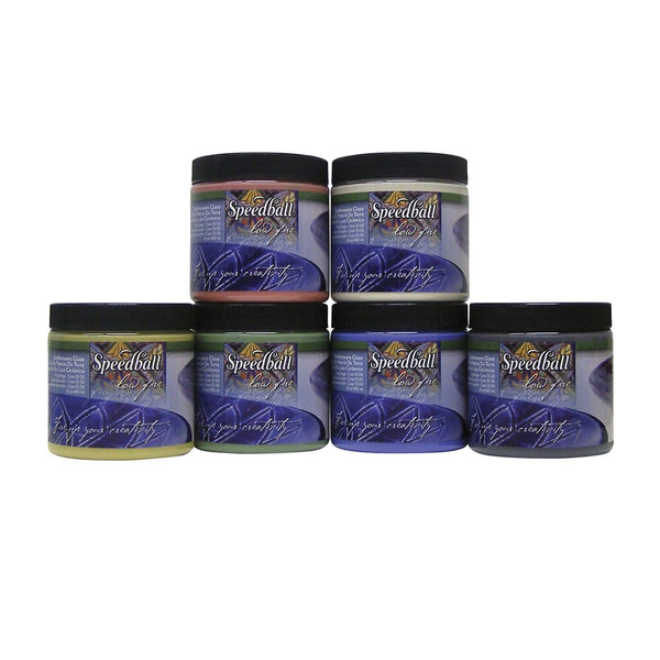 Speedball Earthenware Glaze School Pack - 480ml - Pack