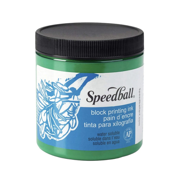 Speedball Water-Soluble Block Printing Ink 236ml -  Green