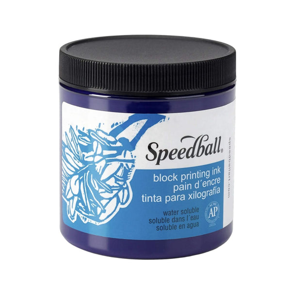 Speedball Water-Soluble Block Printing Ink 236ml -  Violet