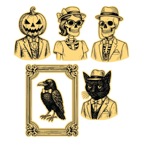 Spellbinders Coordinating Etched Dies by Simon Hurley - Framed Frights