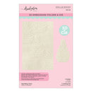 Branko's Studio Spellbinders 3D Embossing Folder & Die (EST-190) in pink packaging, featuring a sparkling tree design.