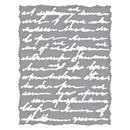 Spellbinders Beautifully Imperfect Etched Dies - Deckled Edge Script