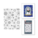 Spellbinders BetterPress Plate - Snowfall Shimmer