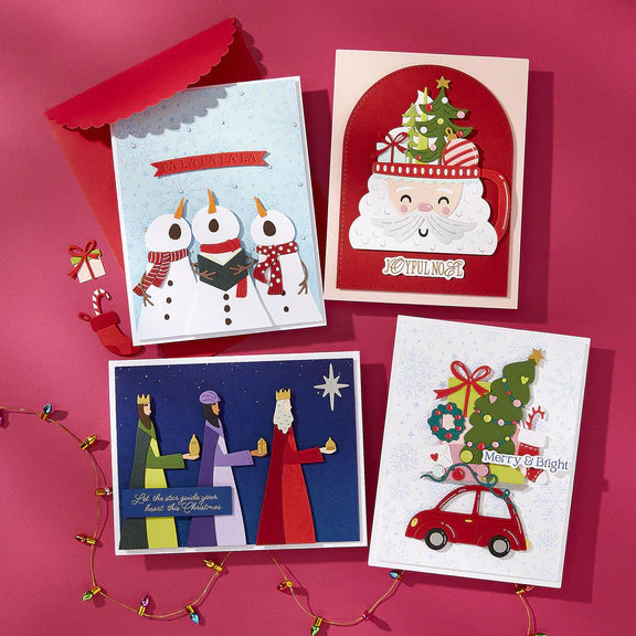 Spellbinders BetterPress Plate & Die Set - Merry Messages