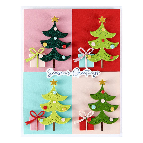 Spellbinders BetterPress Plate & Die Set - Merry Messages