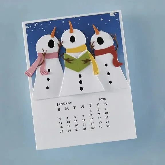 Spellbinders BetterPress Plate Set - DIY 2026 Calendar