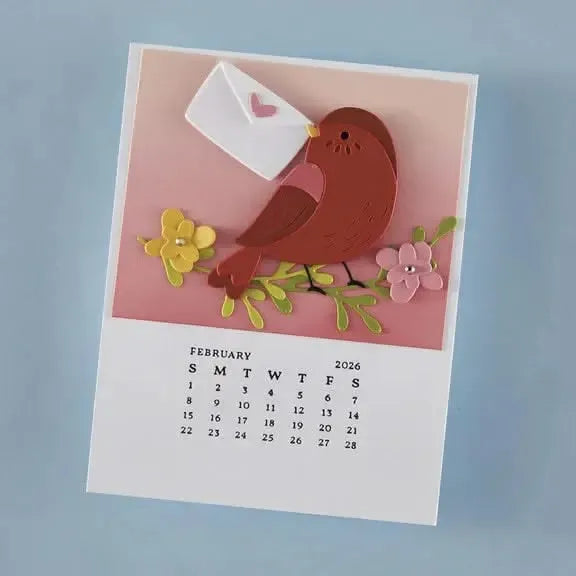 Spellbinders BetterPress Plate Set - DIY 2026 Calendar