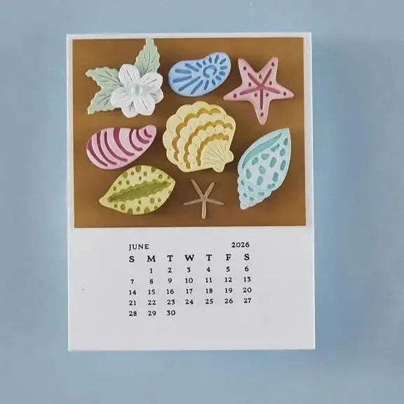 Spellbinders BetterPress Plate Set - DIY 2026 Calendar