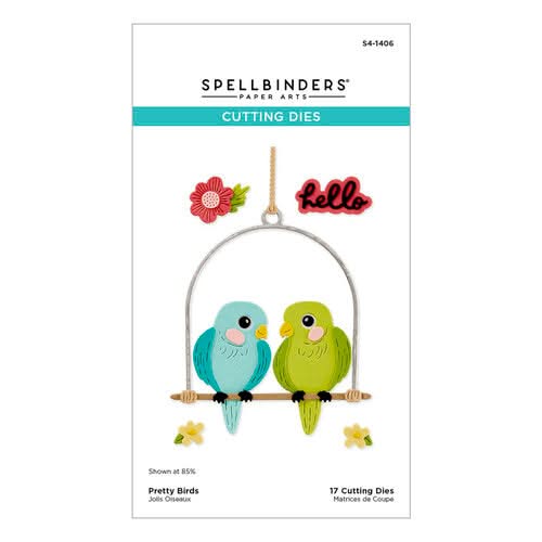 Spellbinders Cheerful Chirps Die Set - Pretty Birds