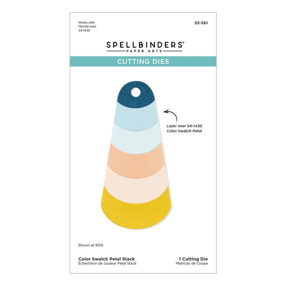 Spellbinders Color Swatch Die Set - Petal Stack